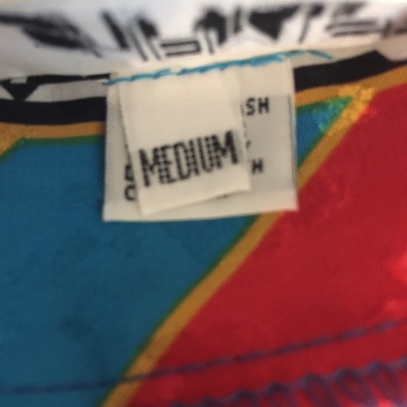 La Chemies Vintage 80s Oversized Batwing Top - Picture 8 of 9